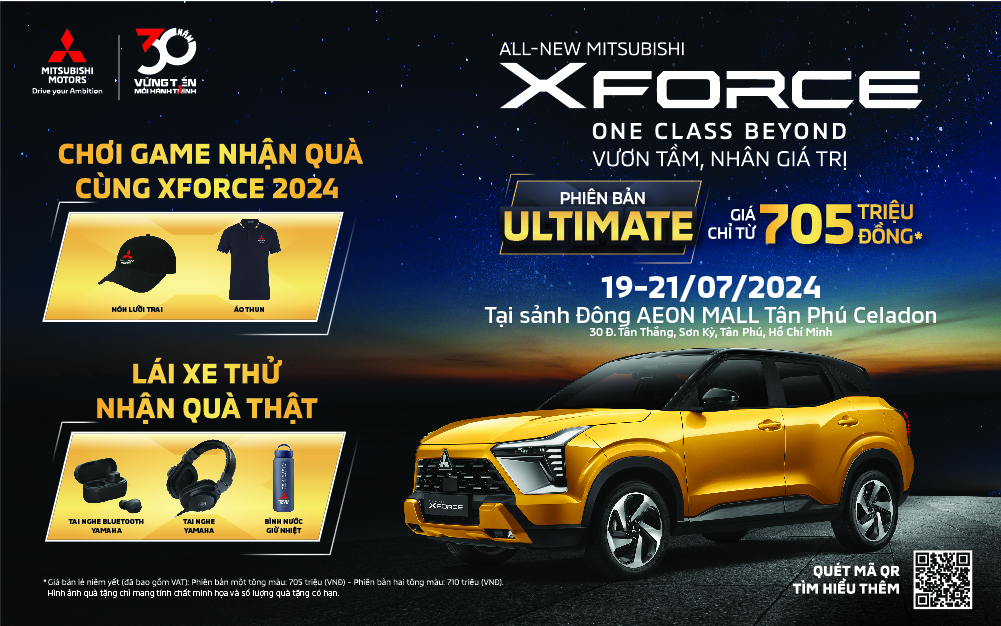 SỰ KIỆN TRƯNG BÀY ALL-NEW XFORCE ULTIMATE TẠI AEON MALL TÂN PHÚ CELADON