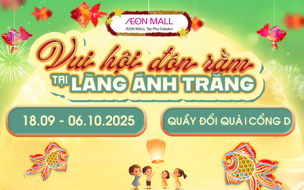 VUI HỘI ĐÓN RẰM TẠI LÀNG ÁNH TRĂNG