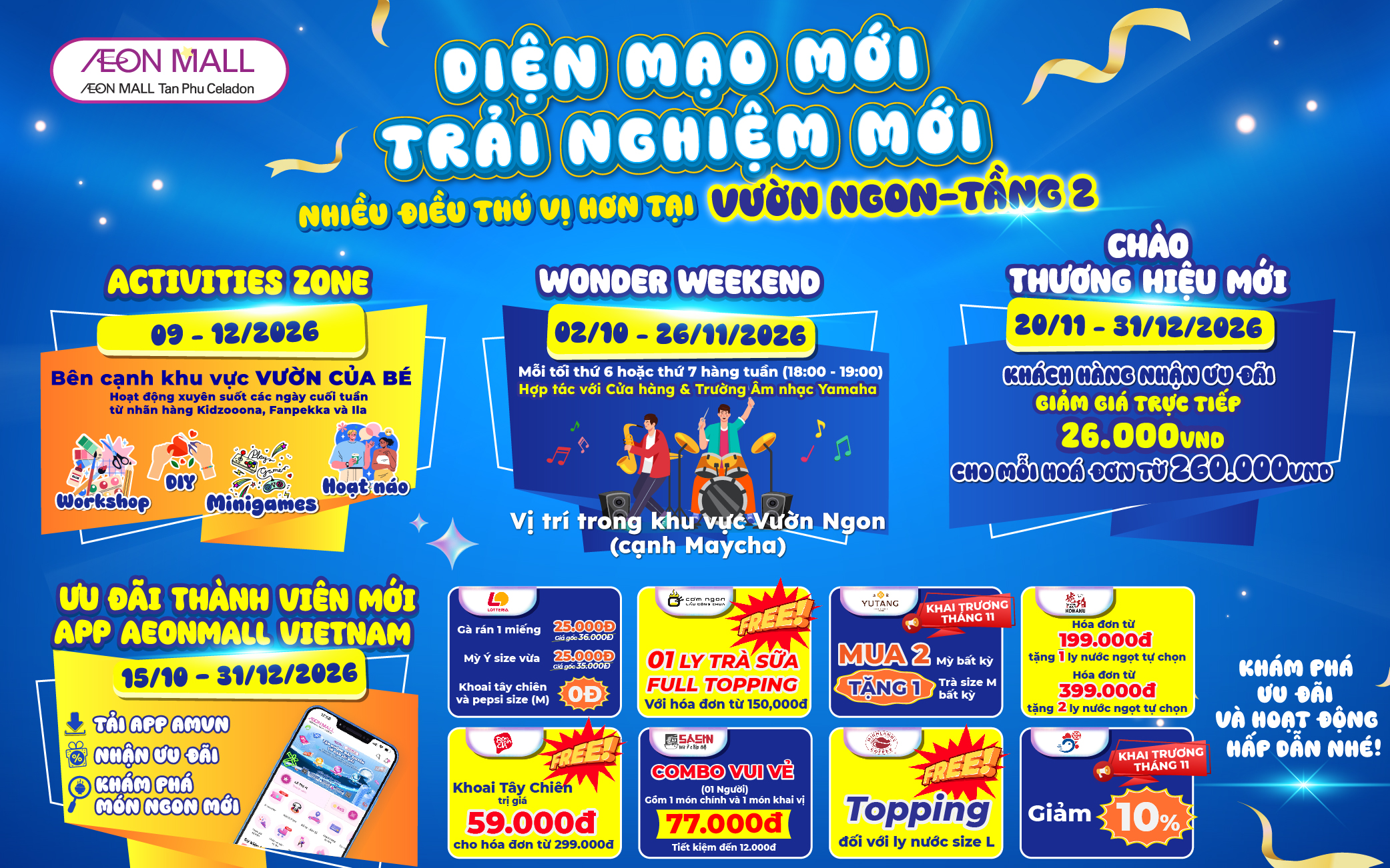 [MỚI TOANH] VƯỜN NGON TẦNG 2 "LỘT XÁC" DIỆN MẠO MỚI – VẠN TRẢI NGHIỆM CHỜ BẠN KHÁM PHÁ!