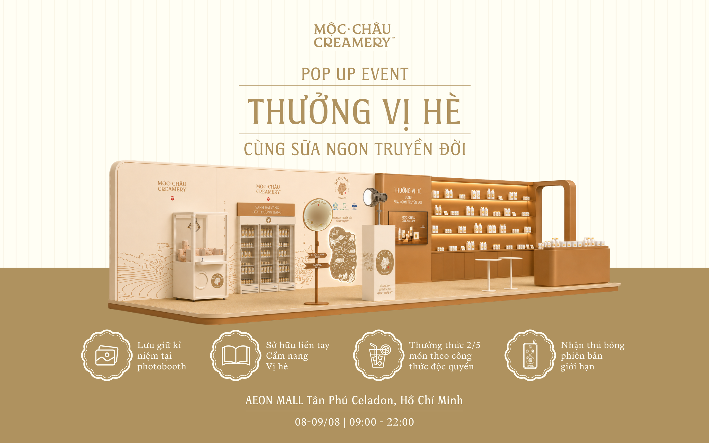 POP-UP EVENT "THƯỞNG VỊ HÈ" LẦN ĐẦU TIÊN CÓ MẶT TẠI TP.HCM TẠI AEON MALL TÂN PHÚ CELADON