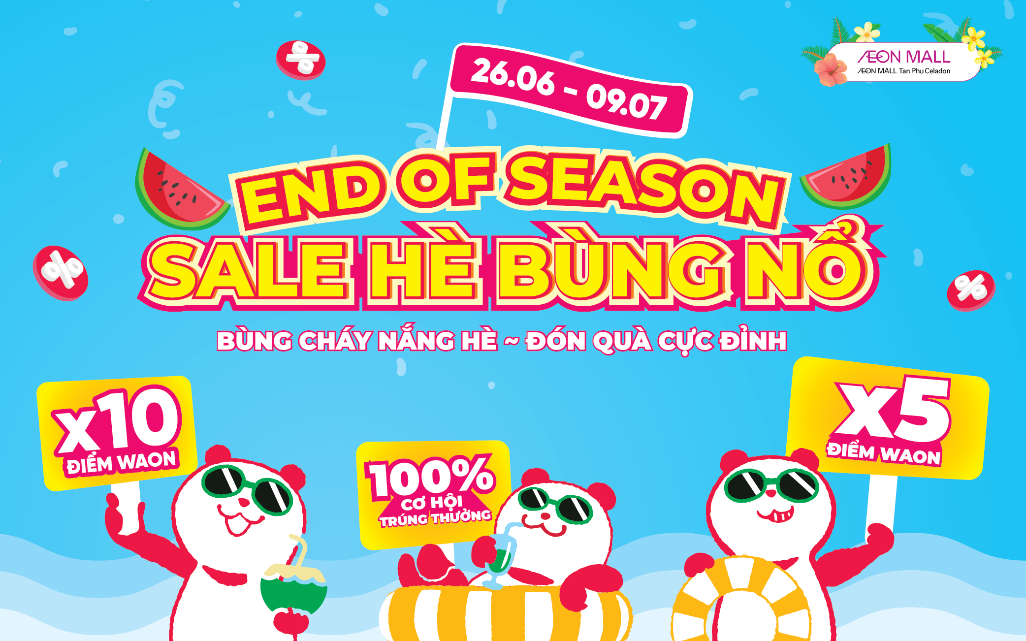 END OF SEASON - SALE HÈ BÙNG NỔ