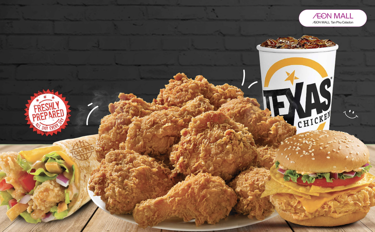 Menu Texas Chicken: Khám phá các món ngon đặc sắc