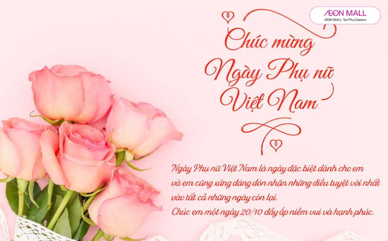 Lời chúc 20 10 ý nghĩa: 150+ câu hay, chân thành nhất