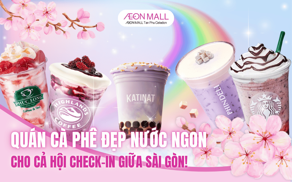 ĐIỂM DANH QUÁN CÀ PHÊ ĐẸP NƯỚC NGON Ở SÀI GÒN CHO CẢ HỘI CHECK-IN
