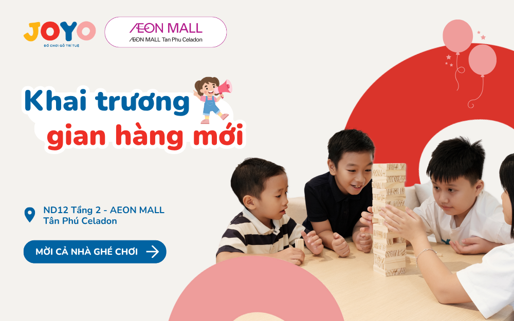 JOYO ĐÃ CÓ MẶT TẠI AEON MALL TÂN PHÚ CELADON RỒI BA MẸ ƠI!
