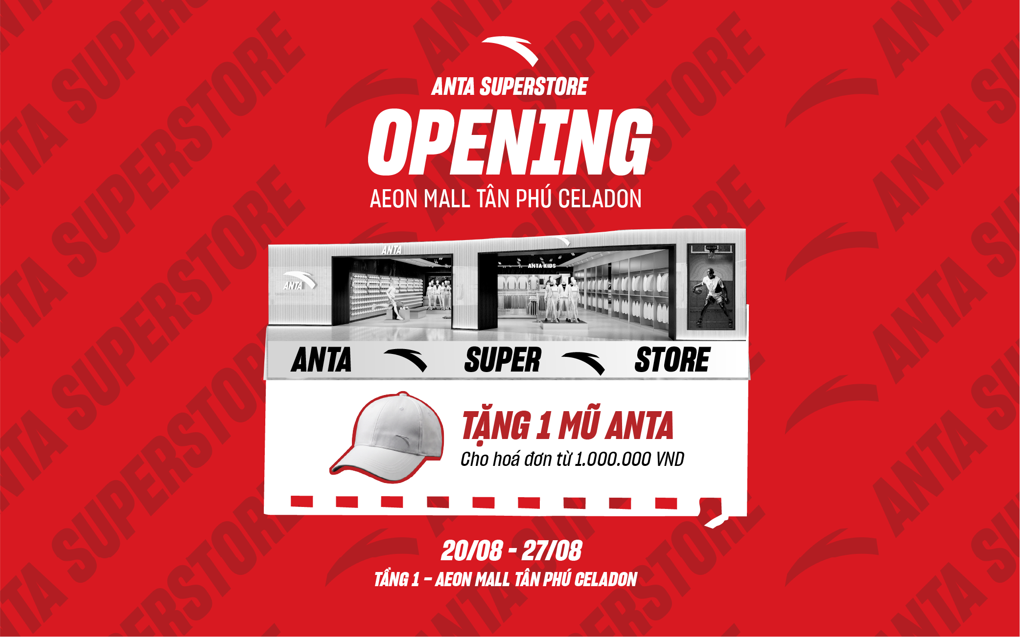 [KHAI TRƯƠNG CỬA HÀNG MỚI] ANTA SUPERSTORE