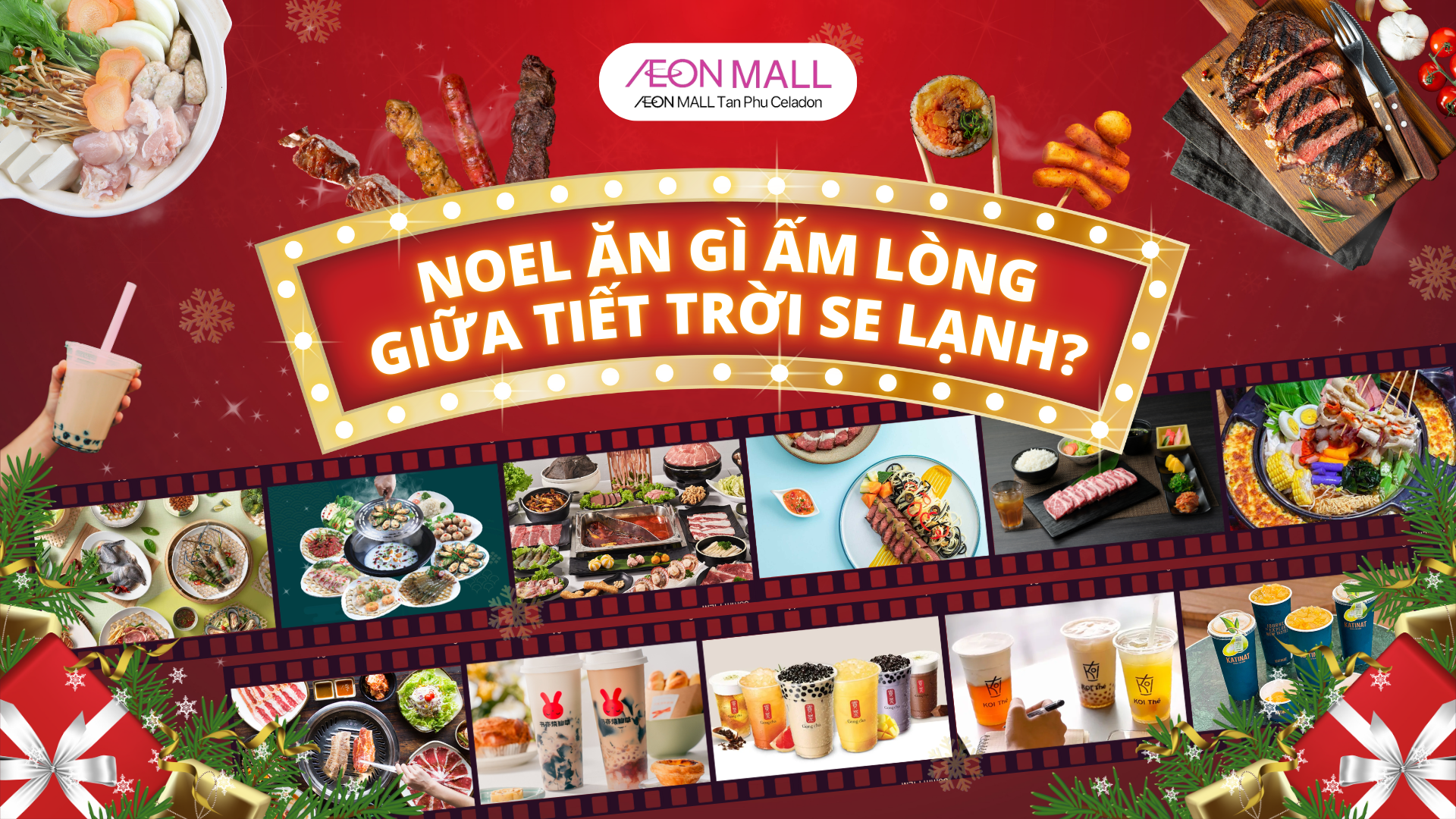 NOEL ĂN GÌ ẤM LÒNG DƯỚI TIẾT TRỜI 21 ĐỘ GIỮA LÒNG SÀI GÒN?