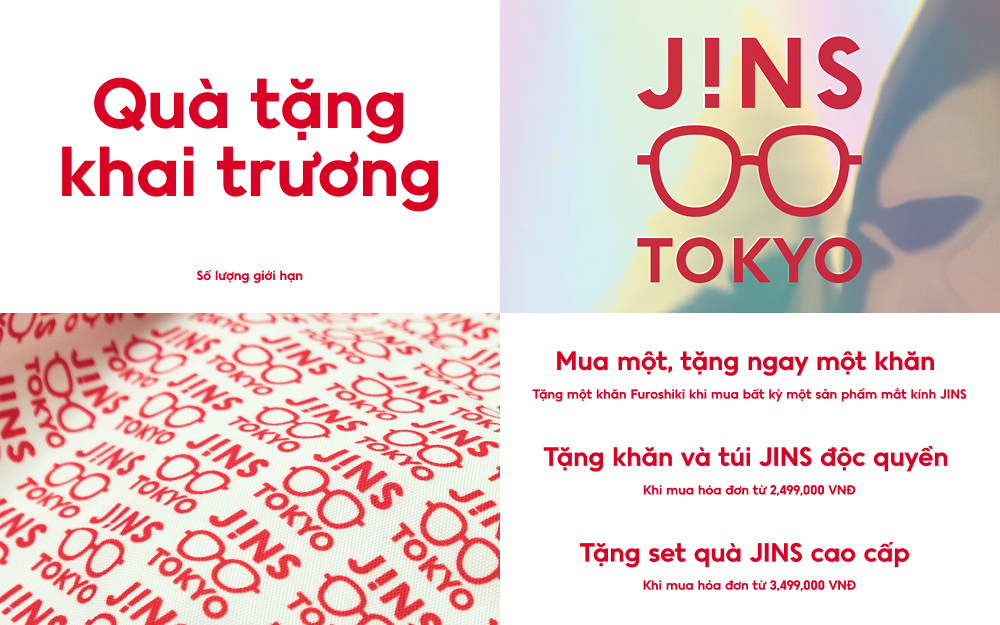 CHÀO MỪNG KHAI TRƯƠNG JINS