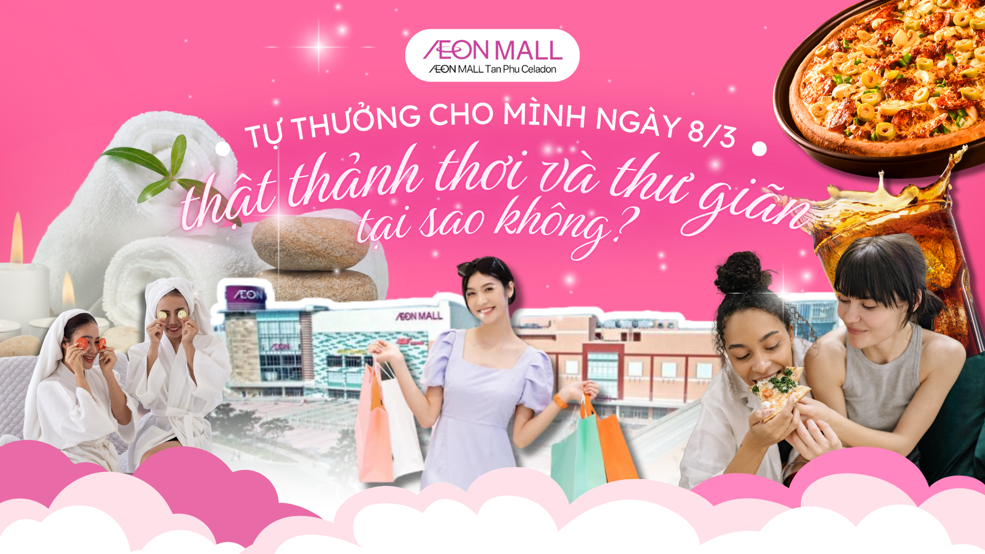 TỰ THƯỞNG CHO MÌNH NGÀY 8/3 THƯ GIÃN VÀ THẢNH THƠI, TẠI SAO KHÔNG?