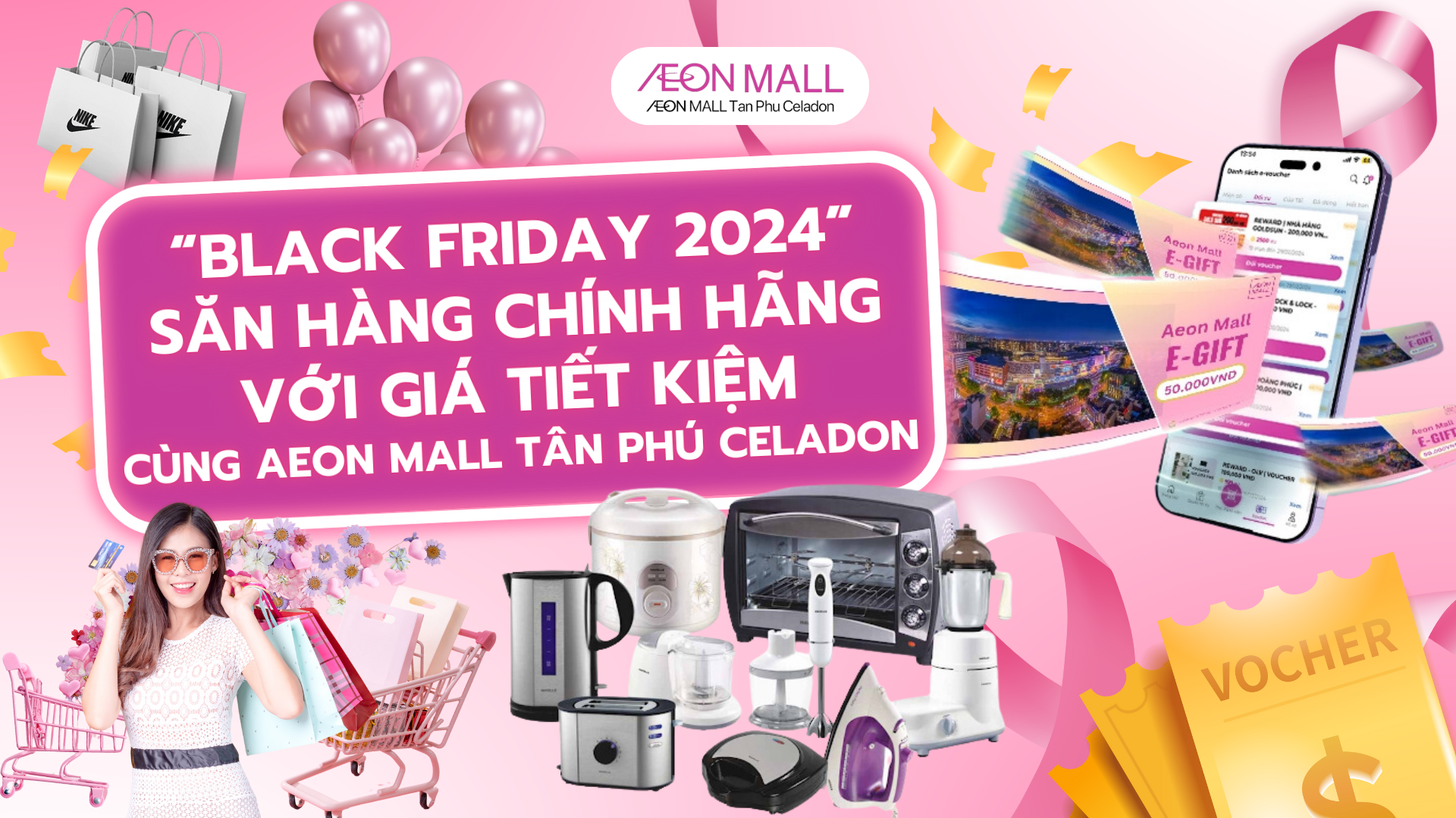 SĂN HÀNG CHÍNH HÃNG TIẾT KIỆM CÙNG KẾ HOẠCH MUA SẮM THÔNG MINH MÙA BLACK FRIDAY