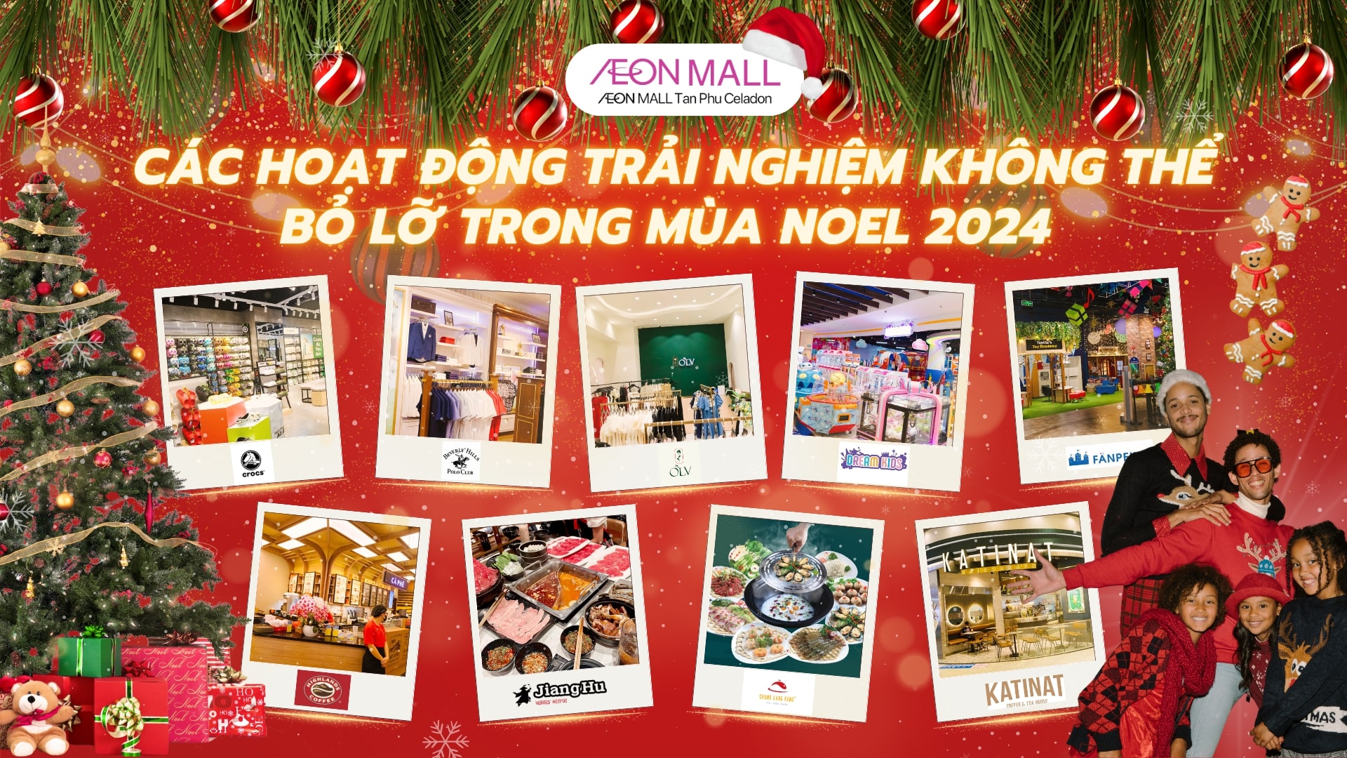 CÁC HOẠT ĐỘNG TRẢI NGHIỆM KHÔNG THỂ BỎ LỠ TRONG MÙA NOEL 2024