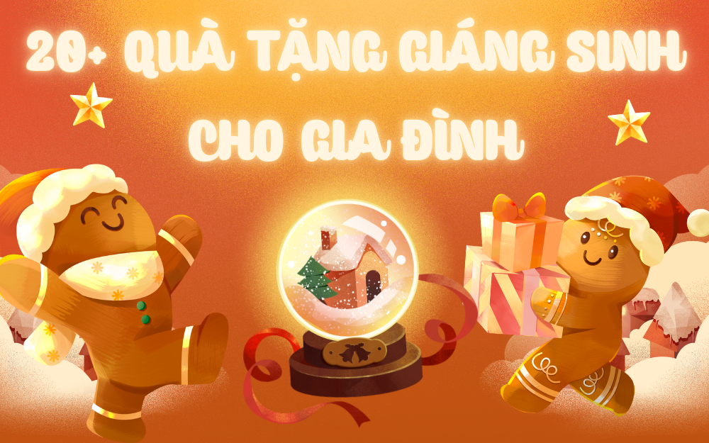20+ Quà tặng Giáng Sinh cho gia đình