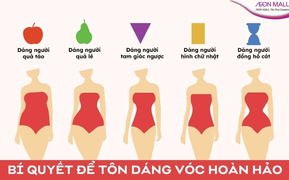 BÍ QUYẾT MẶC ĐỒ ĐỂ TÔN DÁNG VÓC HOÀN HẢO