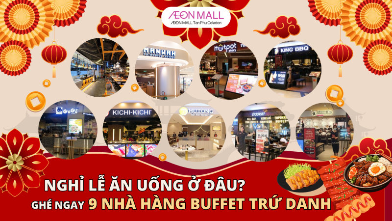 Top 9 nhà hàng buffet ngon, đáng thử nhất