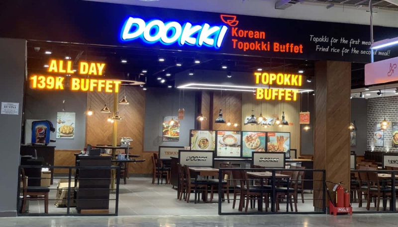 Giá Dookki bao nhiêu 1 người? Menu Dookki có gì?