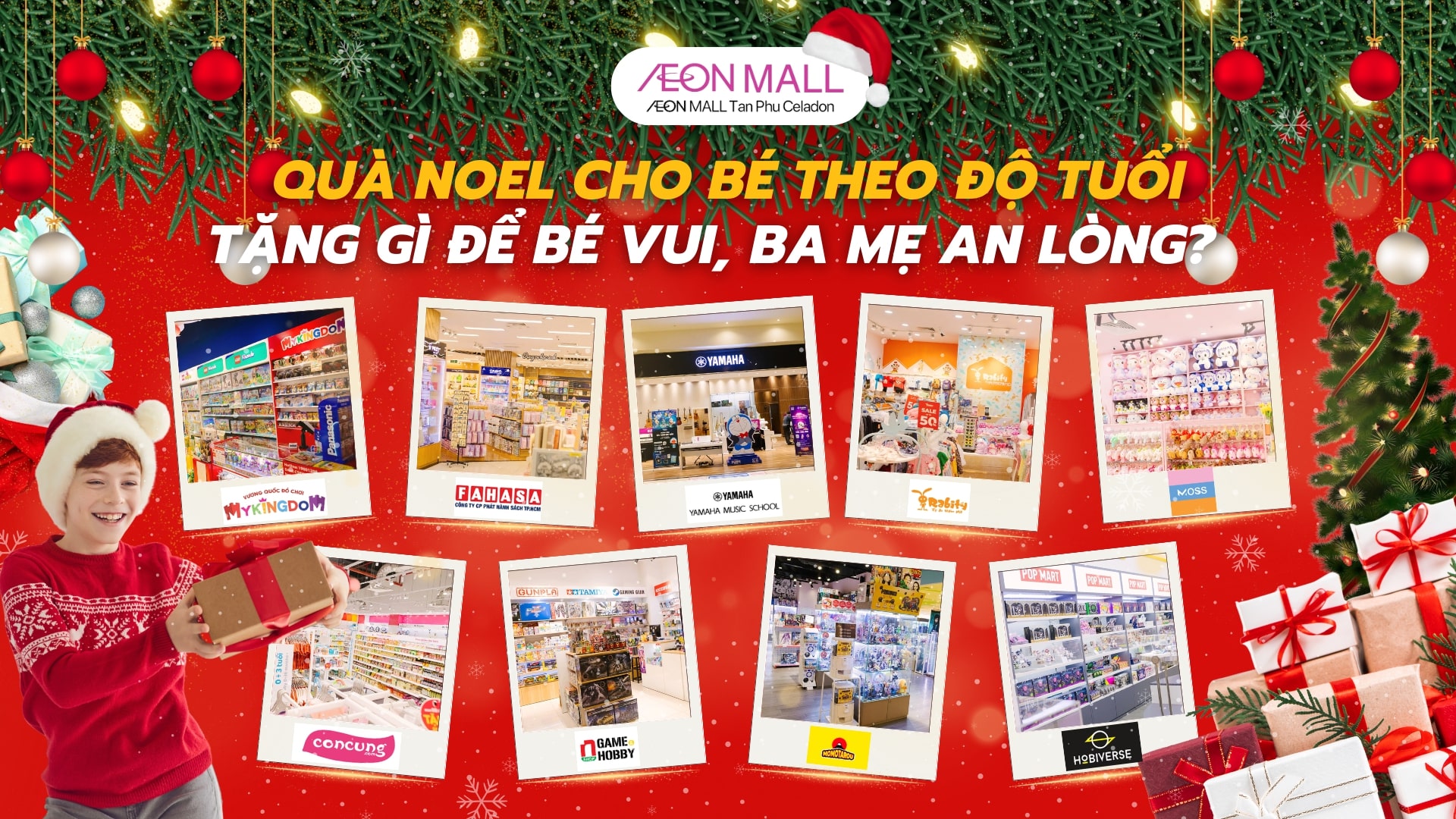 QUÀ NOEL CHO BÉ THEO ĐỘ TUỔI – TẶNG GÌ BÉ VUI, BA MẸ AN LÒNG?