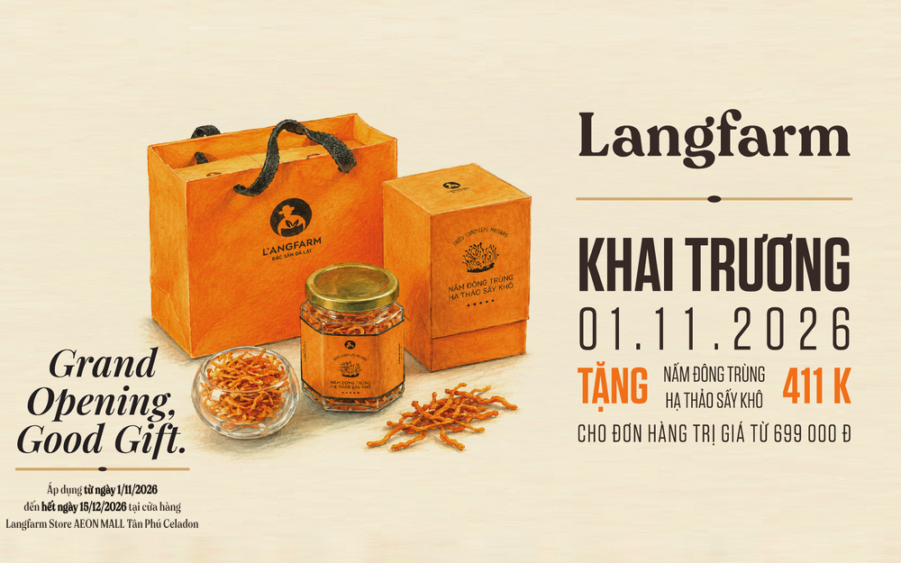 [NÂNG CẤP CỬA HÀNG] LANGFARM TRỞ LẠI VỚI DIỆN MẠO MỚI TẠI AEON MALL TÂN PHÚ CELADON
