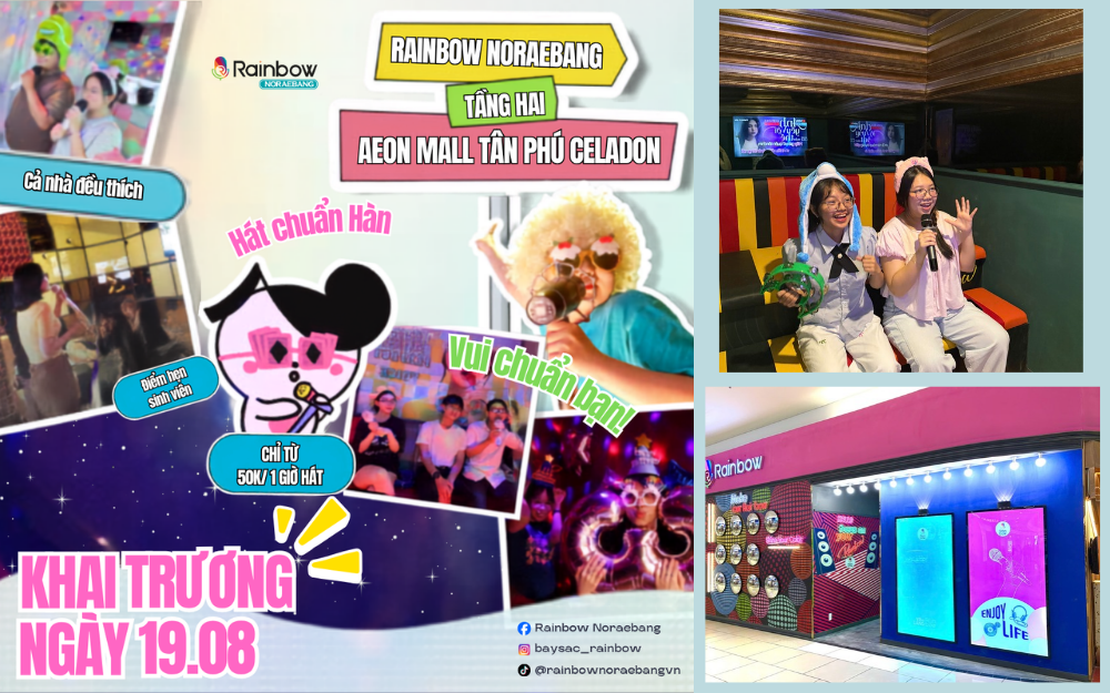 [KHAI TRƯƠNG CỬA HÀNG MỚI] RAINBOW NORAEBANG