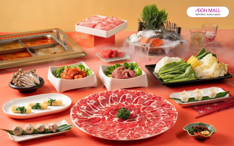 AEON MALL Tân Phú Celadon có gì ăn? Thiên đường ẩm thực đa dạng
