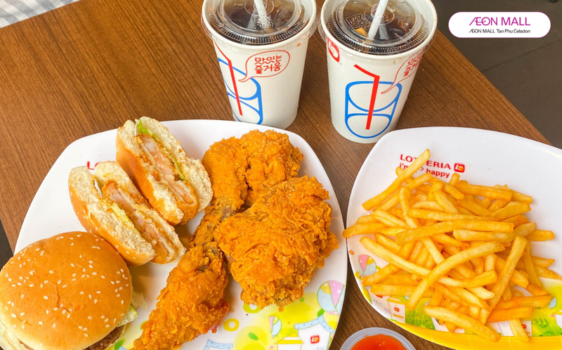 Menu Lotteria 2026: Bảng giá gà rán, burger, combo mới nhất