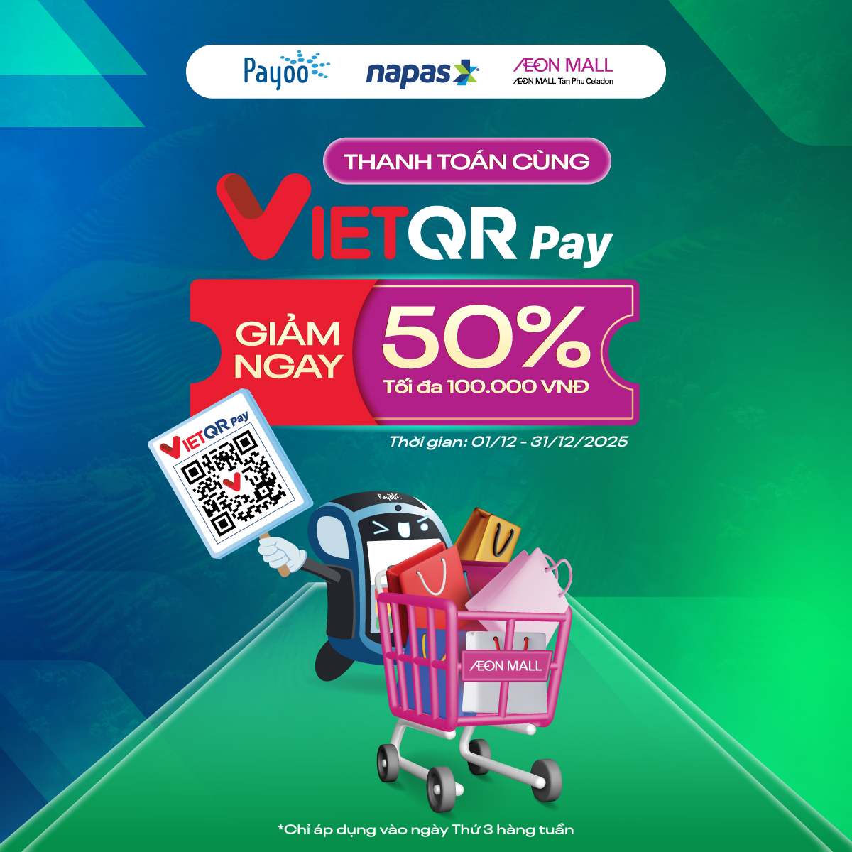 VIETQRPAY GIẢM NGAY 50%