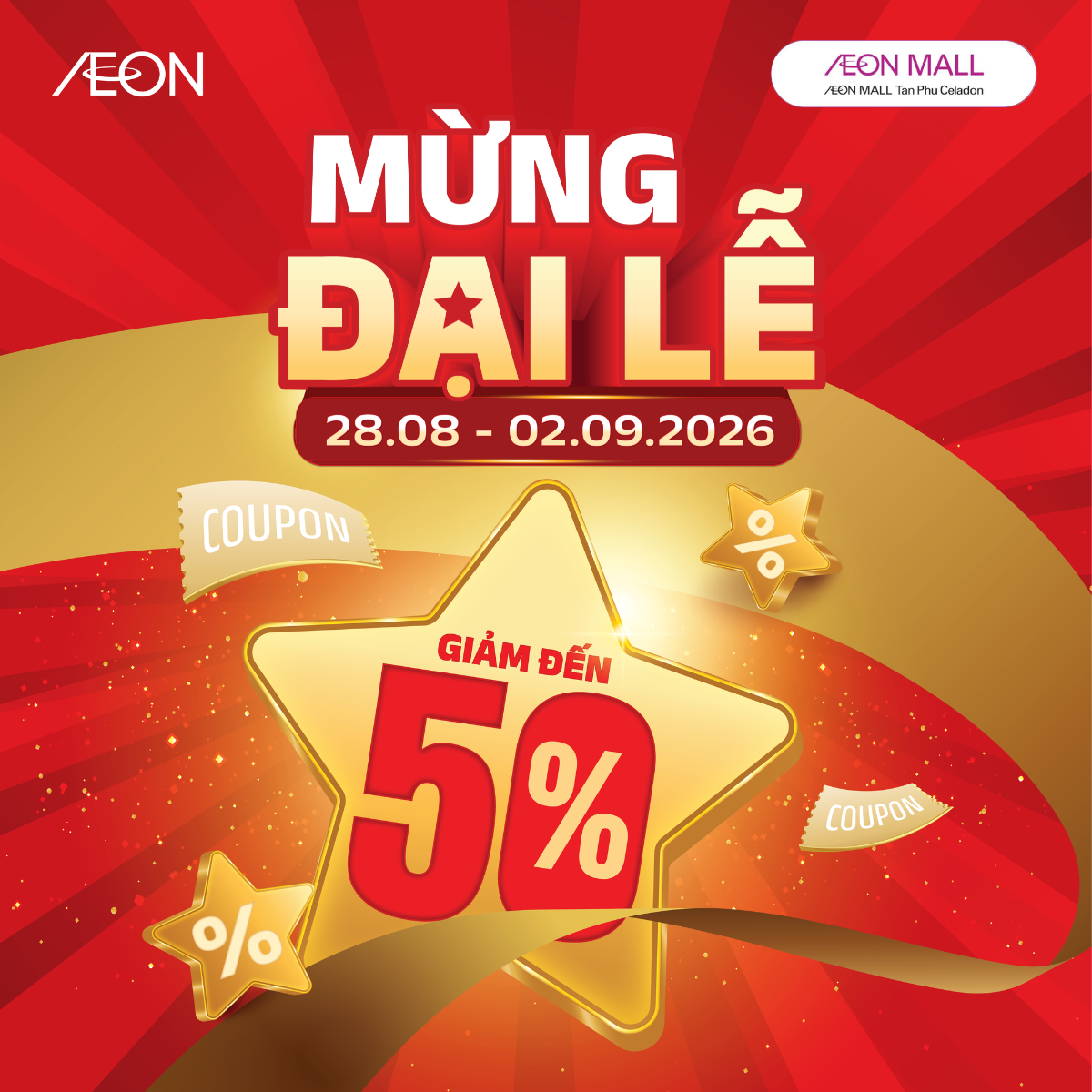 SIÊU SALE MỪNG ĐẠI LỄ