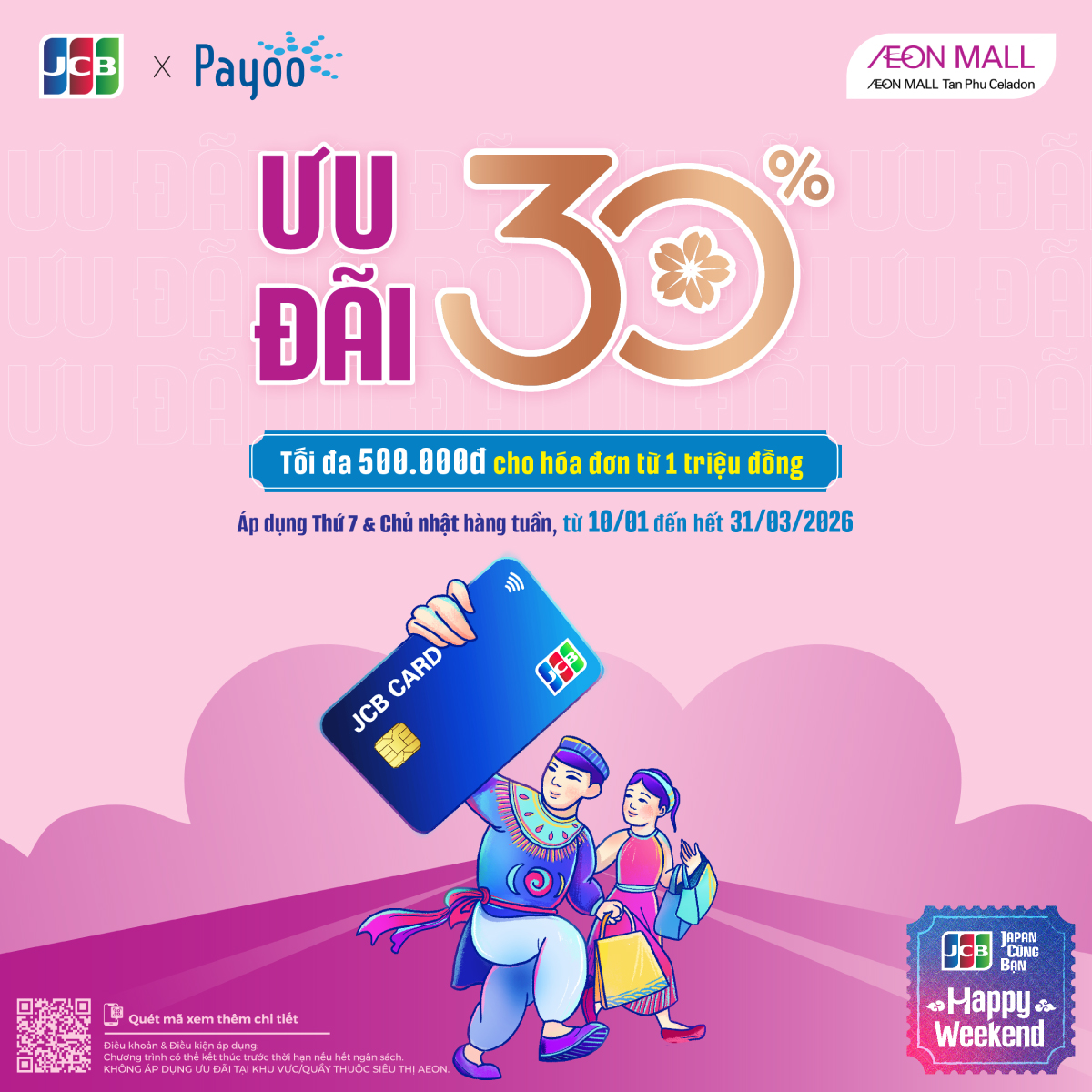 ƯU ĐÃI 30% TỐI ĐA 500.000 VNĐ