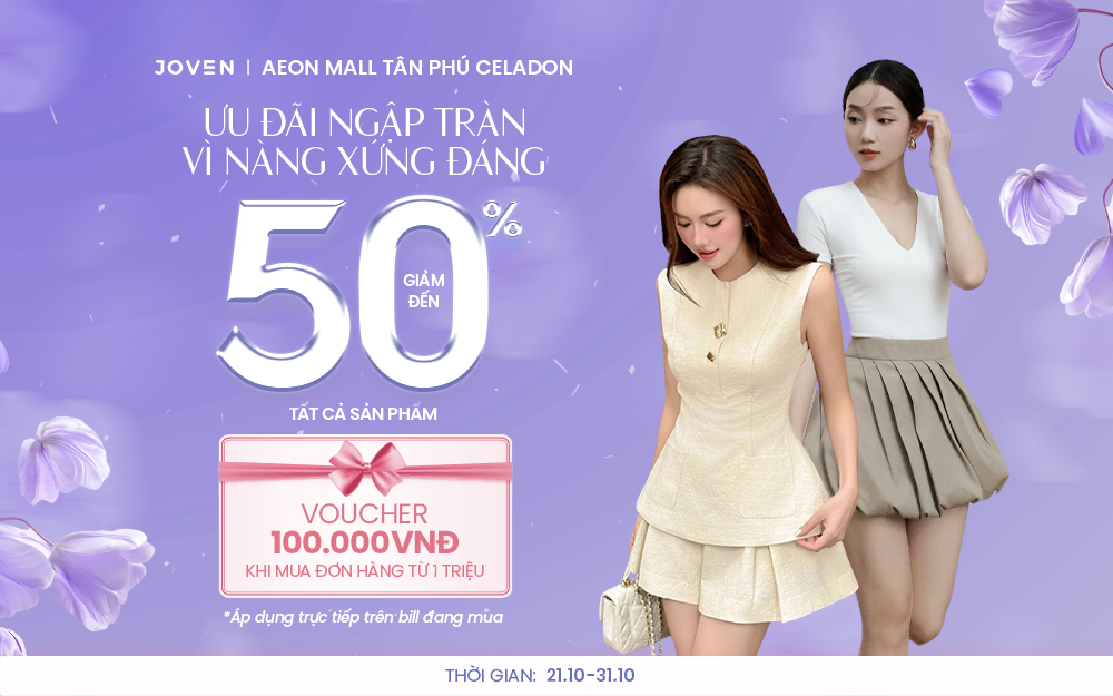 ƯU ĐÃI NGẬP TRÀN VÌ NÀNG XỨNG ĐÁNG - 21/10 - 31/10