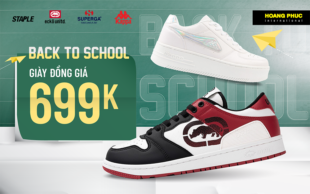 BACK TO SCHOOL | GIÀY ĐỒNG GIÁ 699K