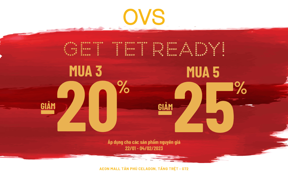 GET READY FOR TET HOLIDAY - BEST DEALS FOR YOUR BABIES FROM OVS