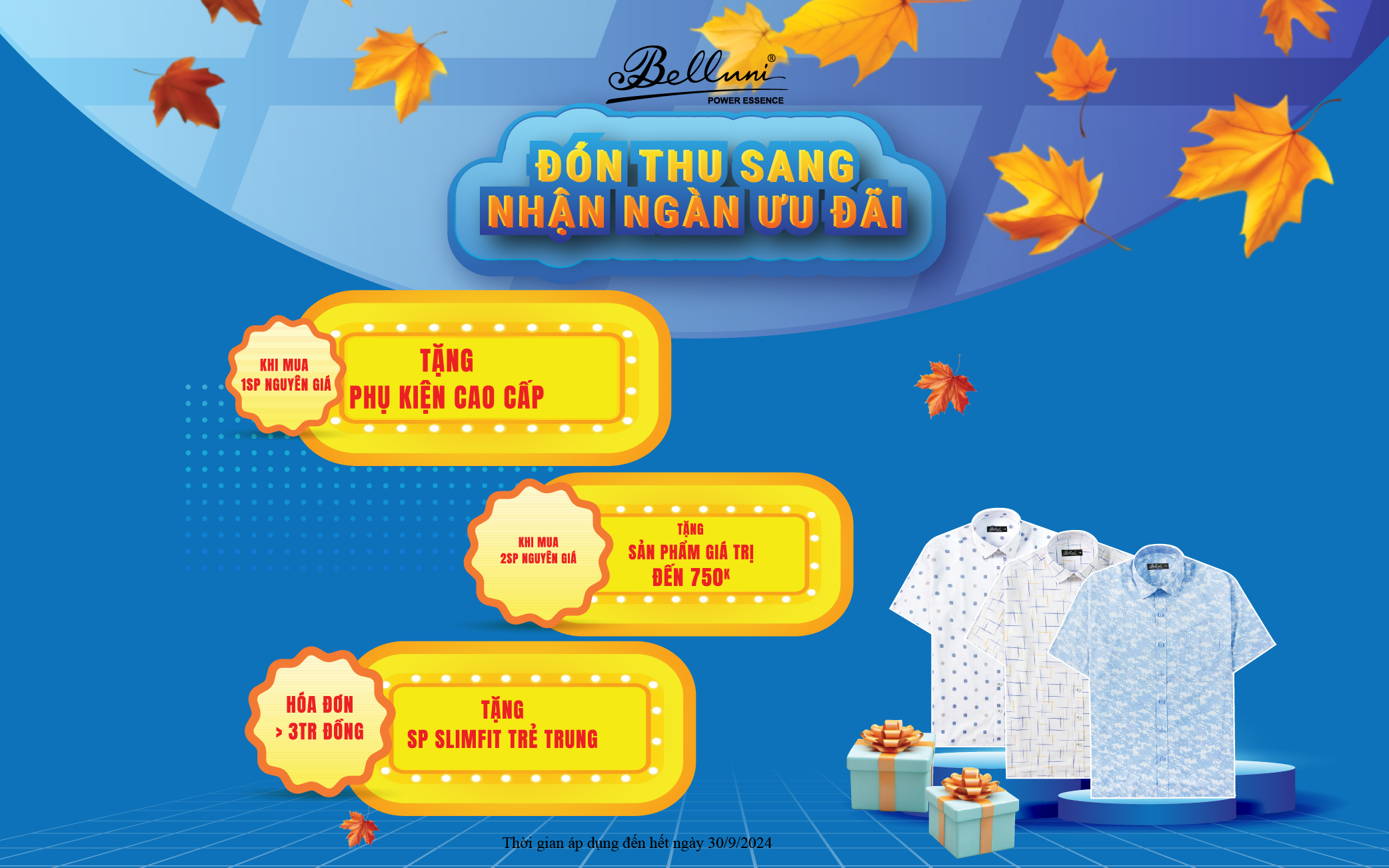 ĐÓN THU SANG NHẬN NGÀN ƯU ĐÃI