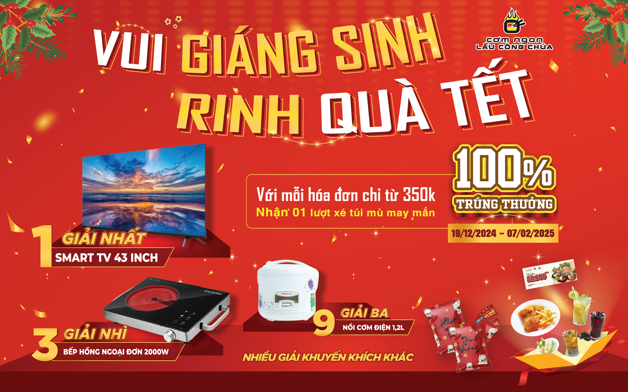 VUI GIÁNG SINH RINH QUÀ TẾT