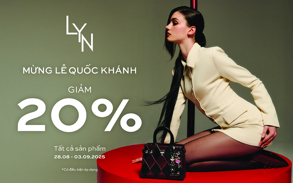 MỪNG LỄ QUỐC KHÁNH – GIẢM 20% TẤT CẢ SẢN PHẨM