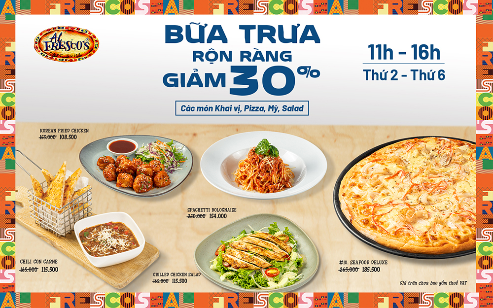 BỮA TRƯA RỘN RÀNG – NGON – BỔ – TIẾT KIỆM