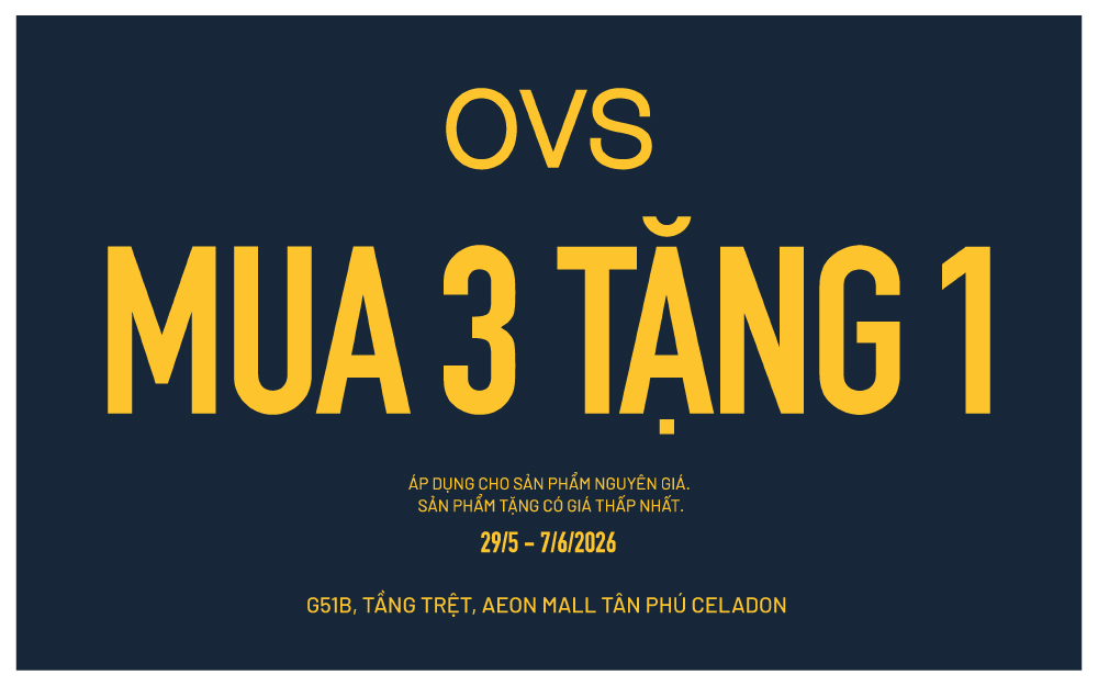 OVS | BEAT THE HEAT - MUA 3 TẶNG 1