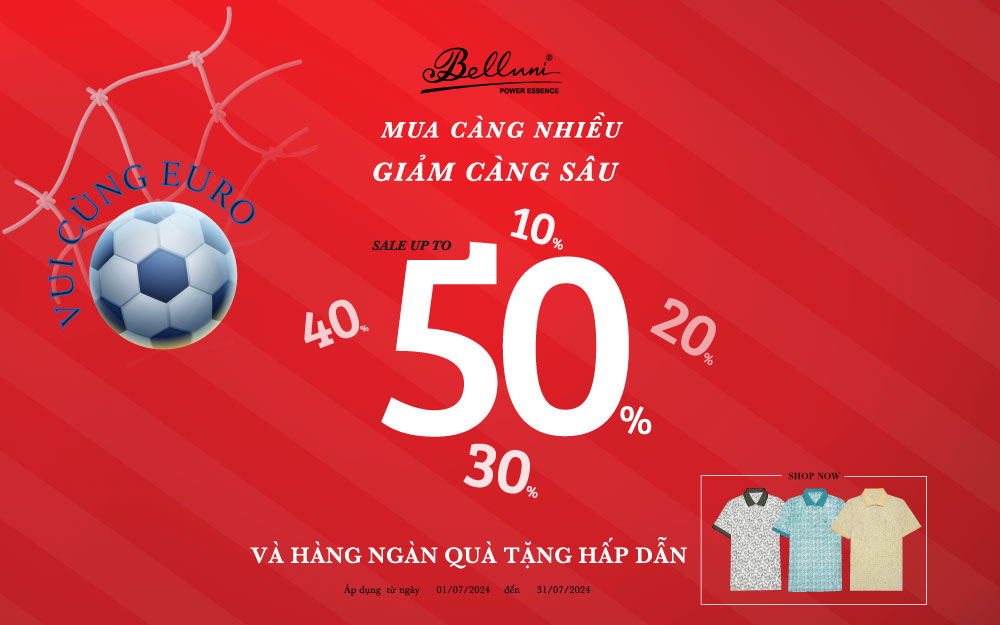 BÙNG NỔ SALE - MÙA MUA SẮM CỰC ĐÃ DÀNH CHO QUÝ ÔNG!