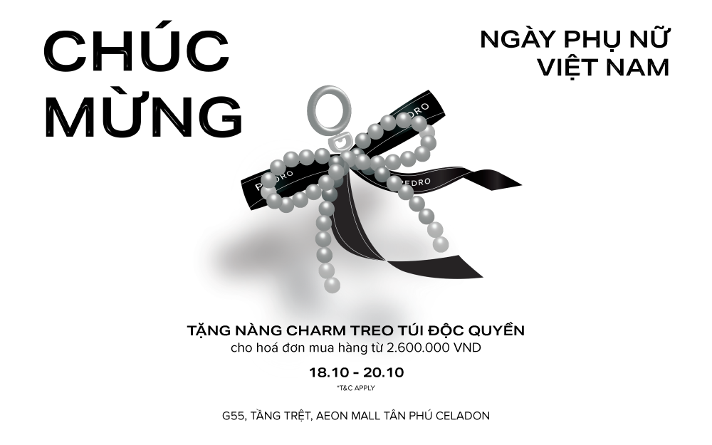 PEDRO | CHÚC MỪNG NGÀY PHỤ NỮ VIỆT NAM