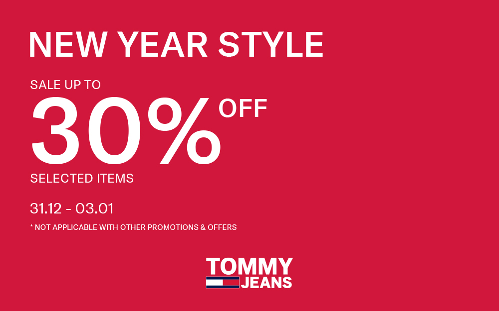 TOMMY JEANS – NEW YEAR STYLE