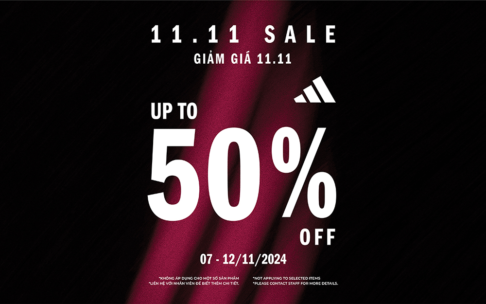 11.11 SALE - GIẢM SỐC 30-50%