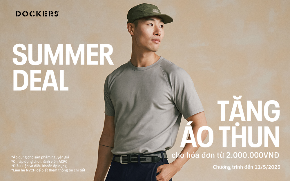 DOCKERS HAVE SUMMER DEALS FOR YOU