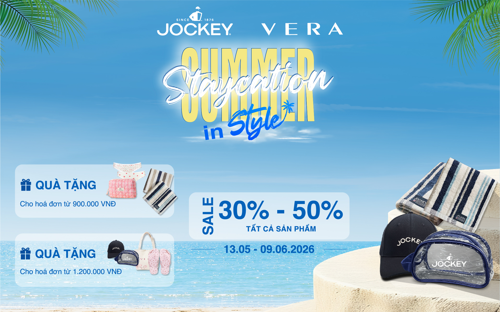 VERA - JOCKEY |  TẶNG QUÀ ĐẶC BIỆT - DEAL NHIỆT ĐÓN HÈ CHILL! 