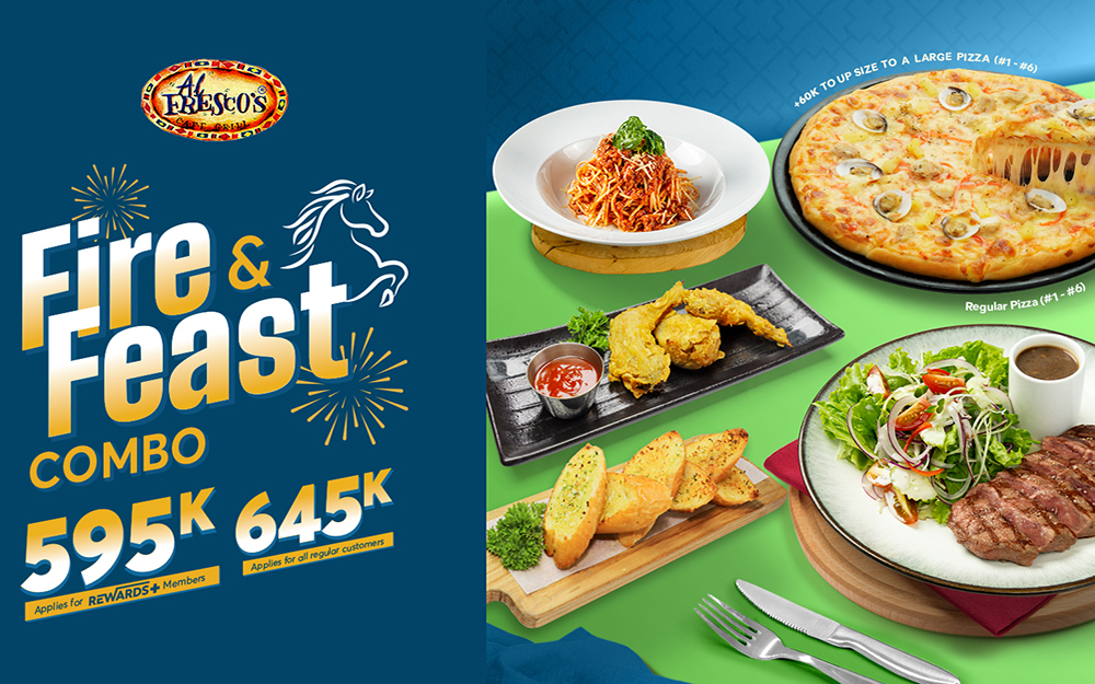 AL FRESCO'S | FIRE & FEAST COMBO