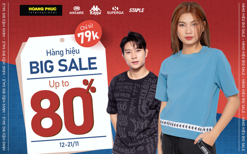 HÀNG HIỆU BIG SALE UP TO 80% - CHỈ TỪ 79K