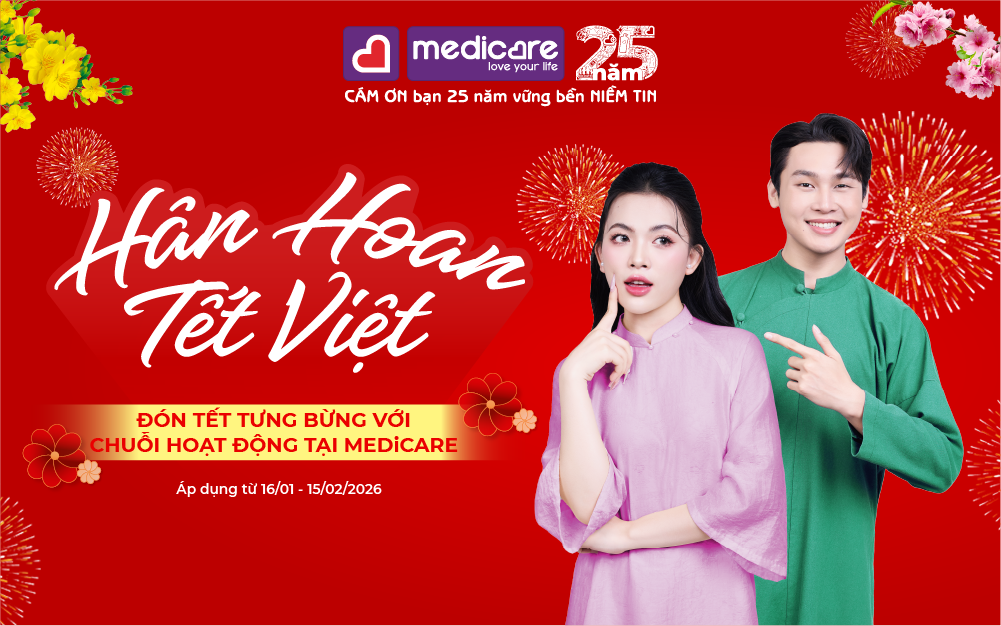 HÂN HOAN TẾT VIỆT - ĐÓN TẾT TƯNG BỪNG VỚI CHUỖI HOẠT ĐỘNG TẠI MEDiCARE
