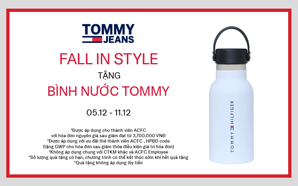 TOMMY JEANS - FALL IN STYLE