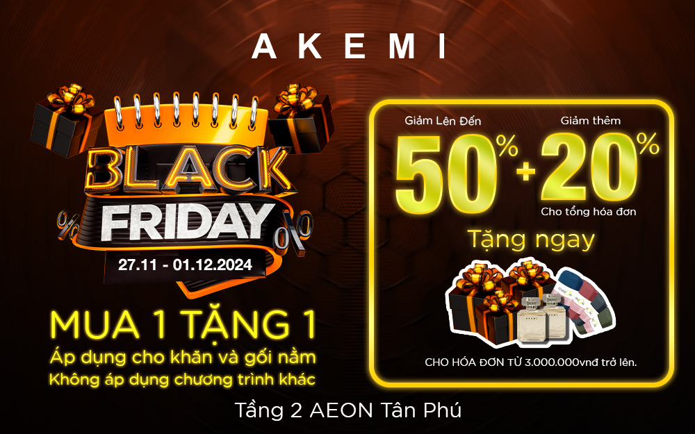 AKEMI BLACK FRIDAY! DEAL CHỒNG DEAL MỜI BẠN!