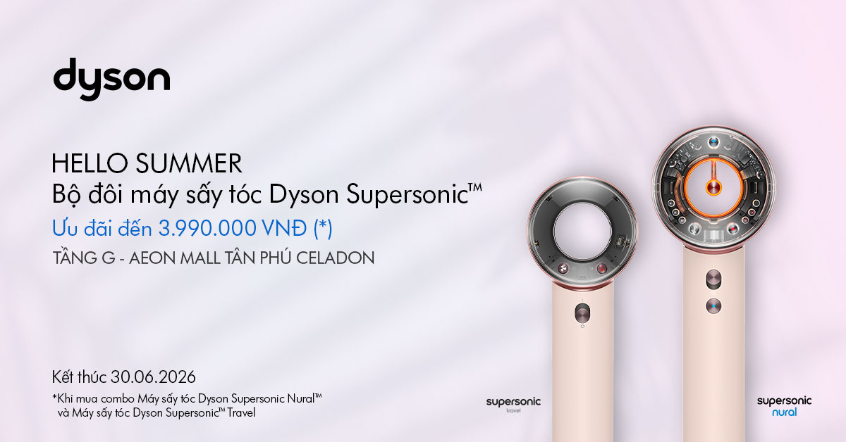 DYSON | CHINH PHỤC NẮNG HÈ CÙNG CÔNG NGHỆ CHĂM SÓC TÓC DYSON