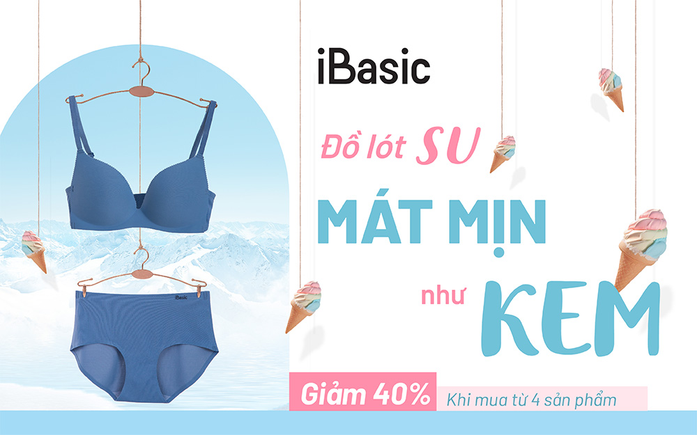 BYE BYE CẢM GIÁC NÓNG BỨC KHÓ CHỊU CÙNG IBASIC