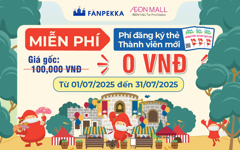 MIỄN PHÍ ĐĂNG KÝ THẺ THÀNH VIÊN