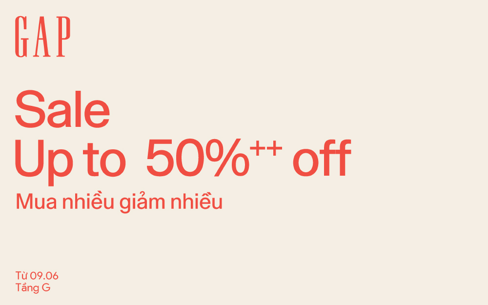 GAP | END-OF-SEASON SALE- SALE UP TO 50%, GIÁ CHỈ TỪ 199K